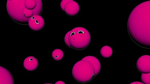 Cute Smile Emoji Eyes Face 3d