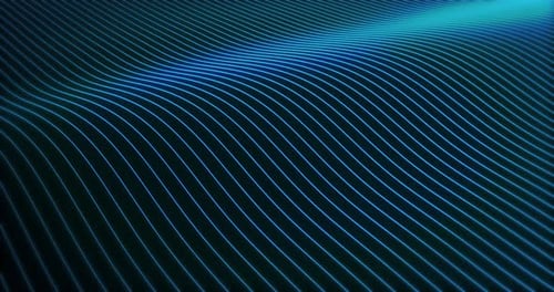 Wellenförmiger technologischer Hintergrund