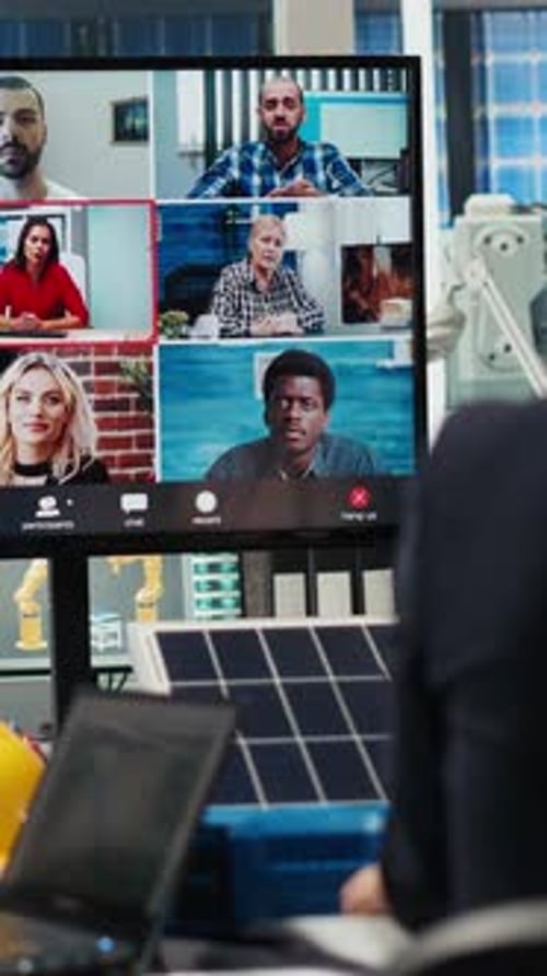 Vertical Video Factory Researchers Doing Internet Videocall Working on Breakthroughs