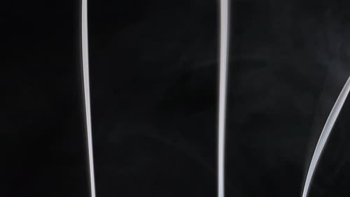Elegant Vertical Lines Forming Abstract Smoky Pattern