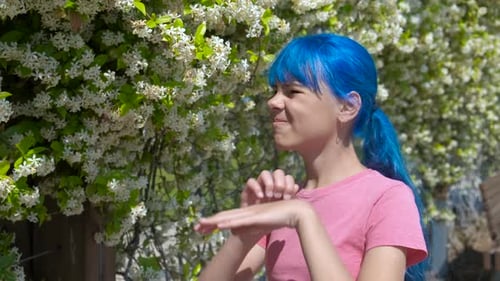Juckreiz auf der Haut der Hand