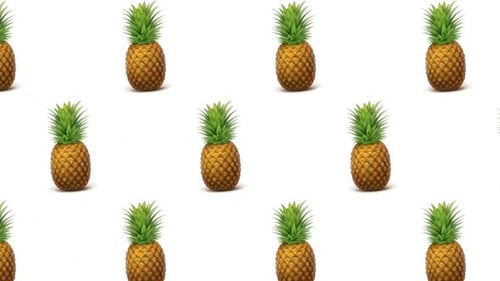 Pineapples Background