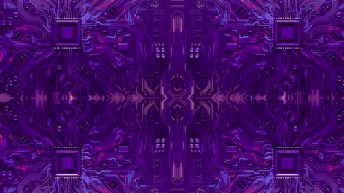 Circuit Board Background - Computer, Data, Technology