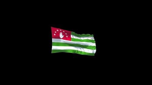 Abhkazia Flag with Alpha Channel