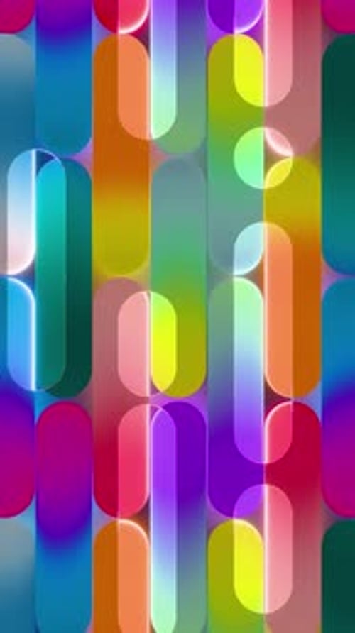 Abstract Neon Glow Background
