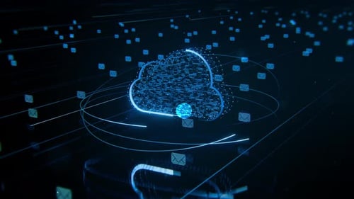 Cloud-E-Mail überträgt Daten über Cloud-E-Mail-Technologie.