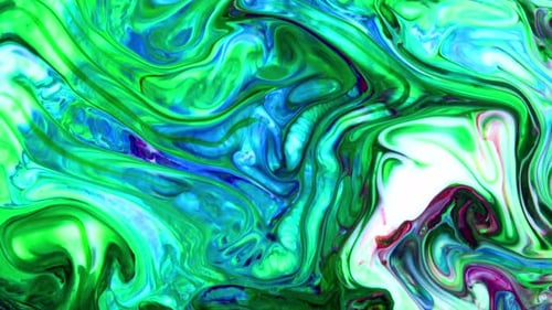 Abstract Colorful Ink Movements Spreads On Water Texture 126