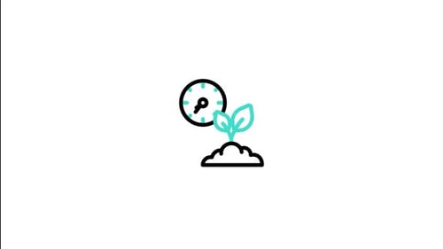 Growing Plant Animated Icon