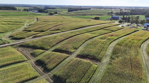 Contour Farming is a practice that involves performing farming across a field's slope. This includes