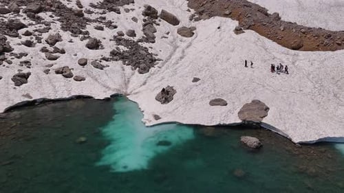 Glacier Fracture and Rising Oceans – Aerial Climate Portrait