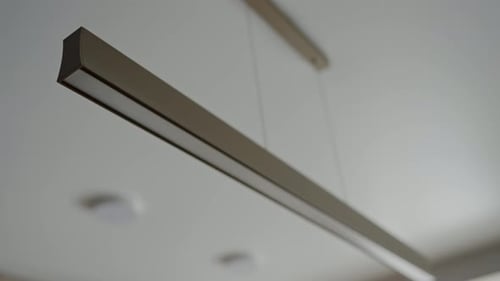 Modern Office Lighting Fixture Suspended LED Tube Light