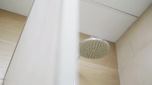 Modern Shower Head with Controlled Water Flow