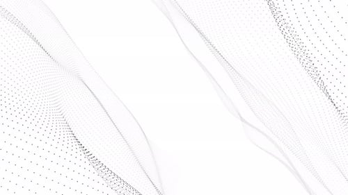 Abstract Wavy Digital Particle Grid Background