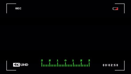 Analoger Camcorder-Display-Effekt