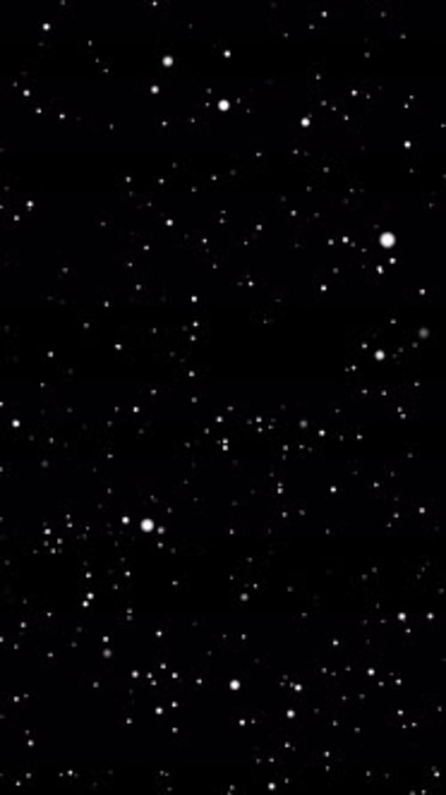 Flying Snowfall Particles Seamless Loop V2