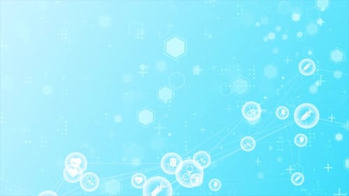 Medical Health Care And Science Background Loop V4