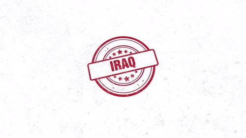Iraq Rubber Stamp