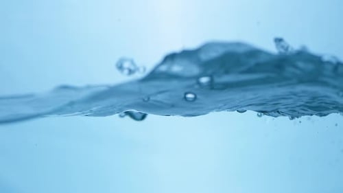 water waves slow motion