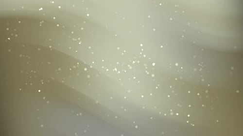 Goldener wellenförmiger abstrakter Hintergrund mit kleinen schimmernden Punkten, die überall verstreut sind