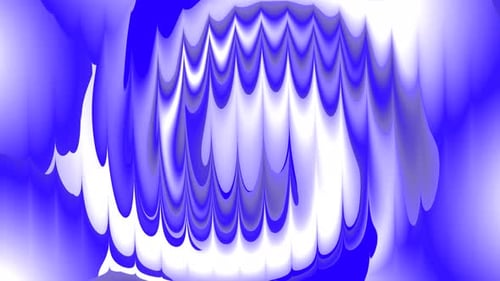 Dynamic Blue Fluid Morphing Abstract Background Animation