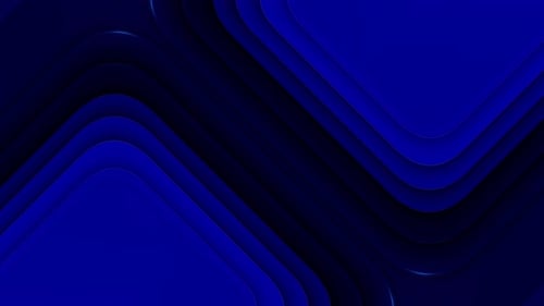 Blue Abstract Flow Loop 9