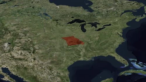 Animated Map Highlight and Zoom for Geographical Locations