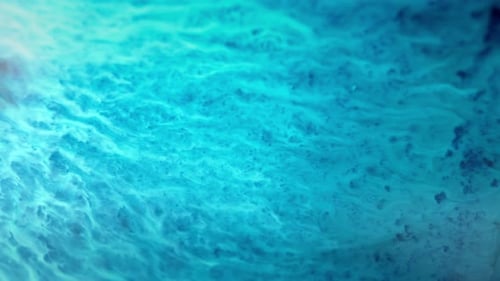 Abstract Swirling Blue Liquid Background Texture
