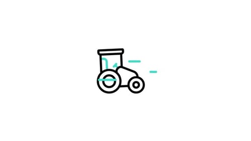 Tractor Animated Icon