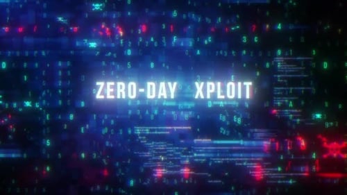 Antecedentes de la tecnología digital Zero Day Exploit Abstract Line