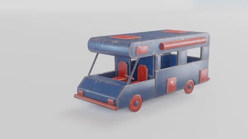 Spielzeug-Wohnmobil