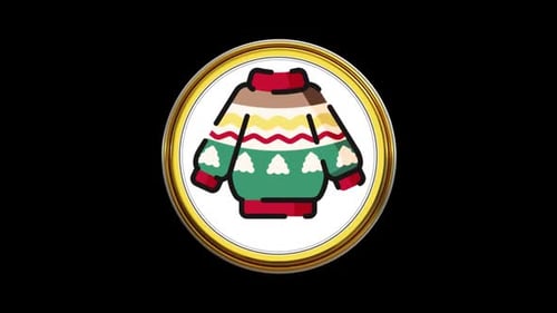 Christmas Ugly Sweater 3d Icon