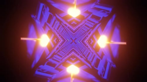 A Captivating and Otherworldly Canvas Featuring Hypnotic and Hallucinogenic Designs VJ Loop