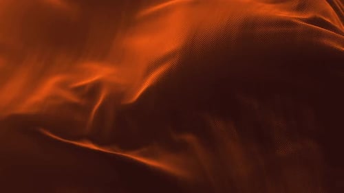 Orange Cloth Animation Background