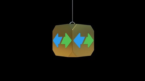 Double Arrow Icon Animation