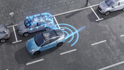 Autonomous Car Self-Parking with Sensor Technology