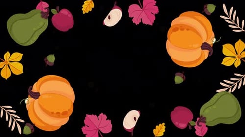 Obst und Gemüse Alpha Channel 4K