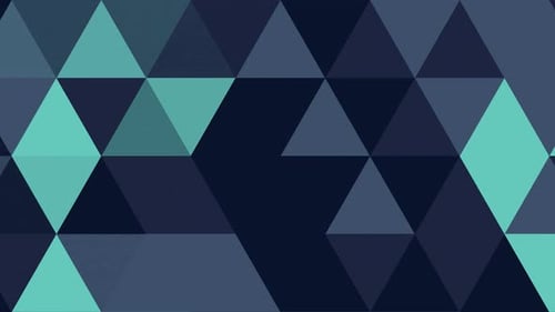 Synergy Collection: Looping background animation of a full screen flickering triangle pattern with a