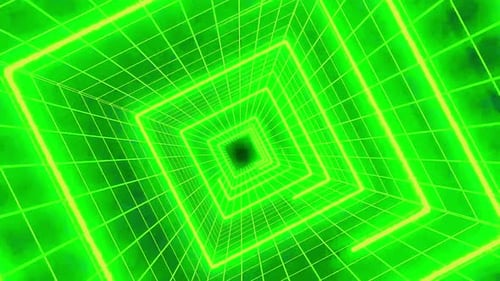 Surreal Light Tunnel Background