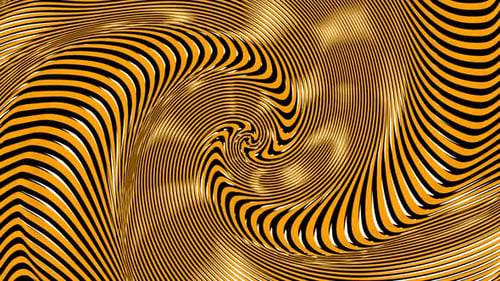 Hypnotic Spiral Swirling Lines Abstract Motion Background Loop