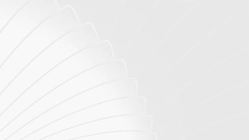 Clean White And Light Gray Moving Shapes For Background