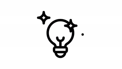 Animation des Symbols der Beleuchtungslinie