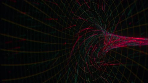 Dynamische abstrakte Energieflüsse mit faszinierenden Farben für moderne Designprojekte und Hintergründe