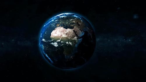 Original 3d Planet Earth On Space View With Star