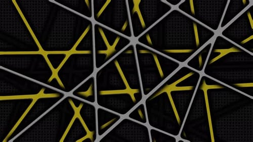 Modern Abstract Geometric Lines Looping Background Animation