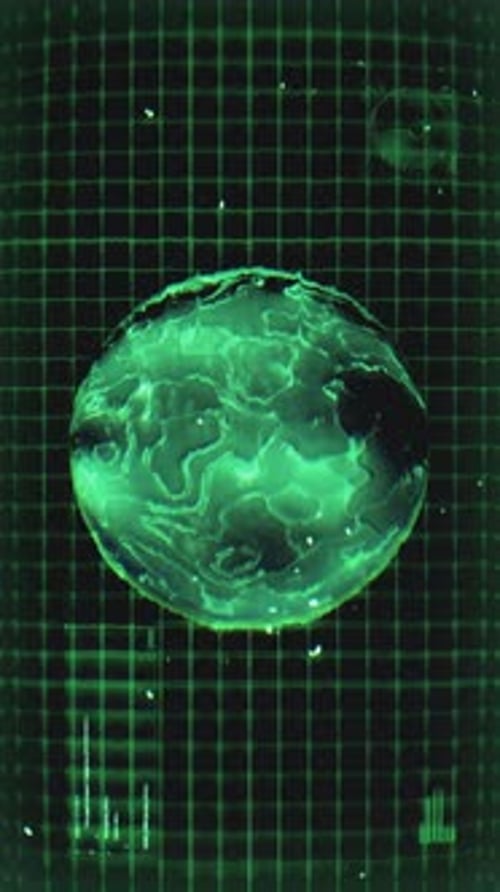 Plasma Orb Digital Hologram Screen