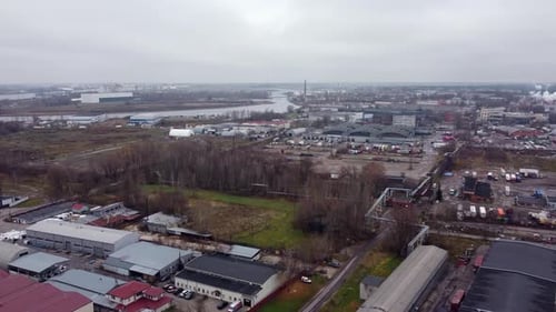 Andrejsala, Riga, Latvia - Old Industrial Port City