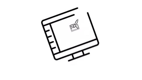 Illustration: Flache Iconanimation mit Seamless Loop und Alpha