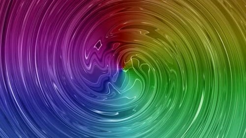 Abstract liquid animated background, Colorful marble liquid waves animation, Vd251