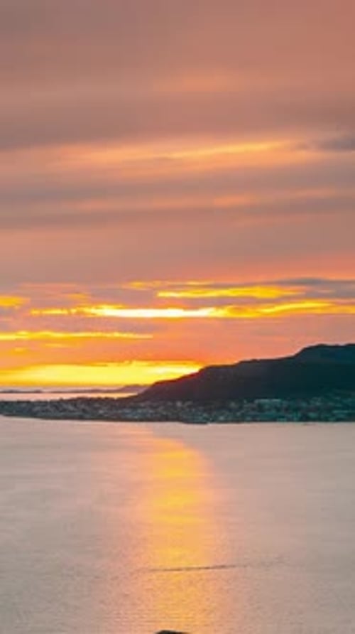 Alesund, Norvège : incroyable lumière naturelle