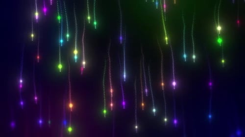 Mehrfarbige abstrakte Linien Light Moving Motion 5